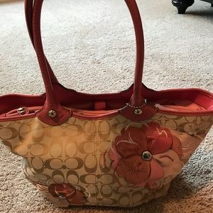 Coach summer pocketbook / purse